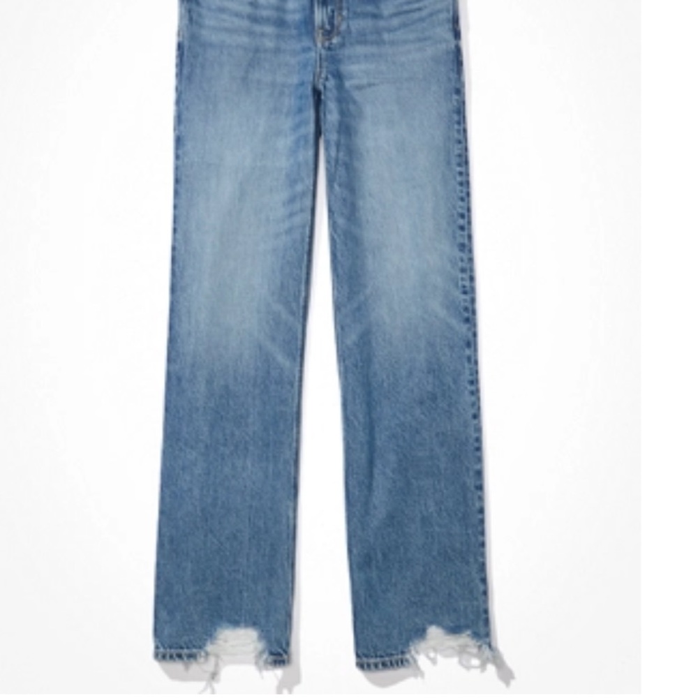 Never worn - Super High-Waisted Baggy Wide-Leg Jean
